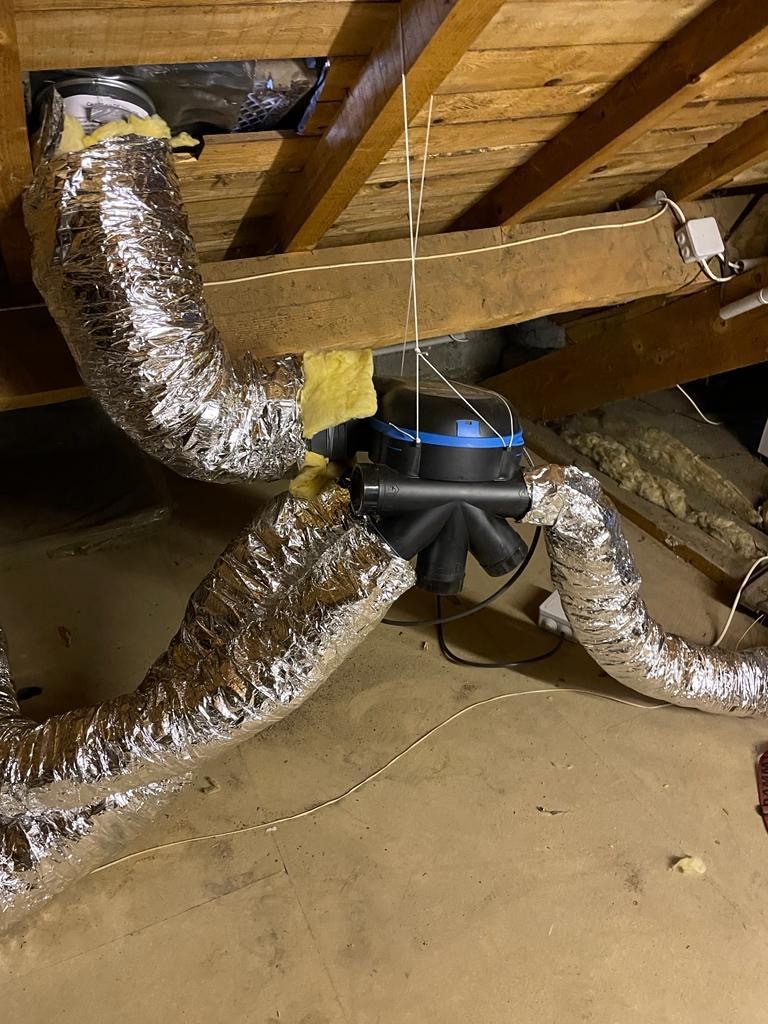 Installation d'un système de ventilation par Dôme Auvergne Énergie